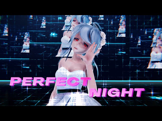 ≡MMD≡ Yowane Haku - Perfect Night / Le Sserafim [4KUHD60FPS][Eng sub] class=