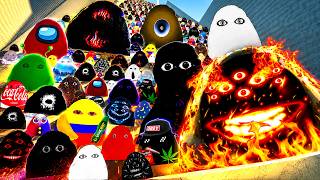 Angry Munci Nextbot Family goes on a ROLLER COASTER Gmod! Garry's Mod screenshot 2