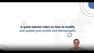 How to Change or Update my profile details #CredentiaPlatform