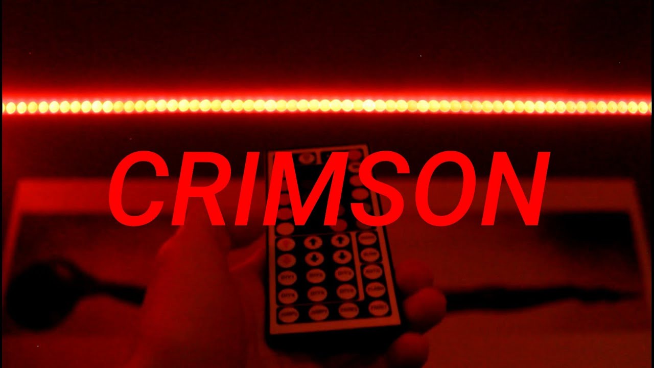 How to make CRIMSON on LED Light Strips! (Custom DIY Light Strip Colors