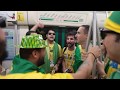 Болельщики из Бразилии в Петербургском метро