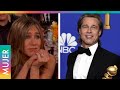 La tierna reacción de Jennifer Aniston ante el premio de Brad Pitt