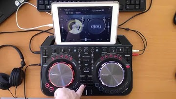 Pioneer DDJ WEGO2 with iOS Algoriddim Djay 2