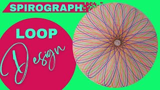 How to make loop Design Spirograph! #satisfying #spirograph #art #drawing