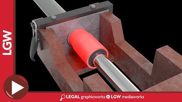 Pipe Swaging 3D Animation