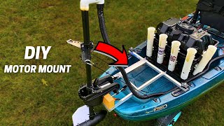 DIY Kayak Trolling Motor Mount