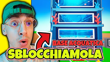 AIUTO TUTTI A COMPLETARE LA BASE ACQUATICA su Steal a Brainrot - ROBLOX ITA