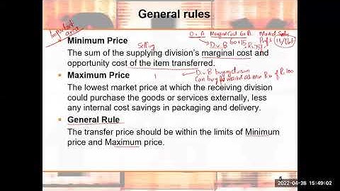 Management Accounting Lecture 27 [28-04-2022] - PIPFA