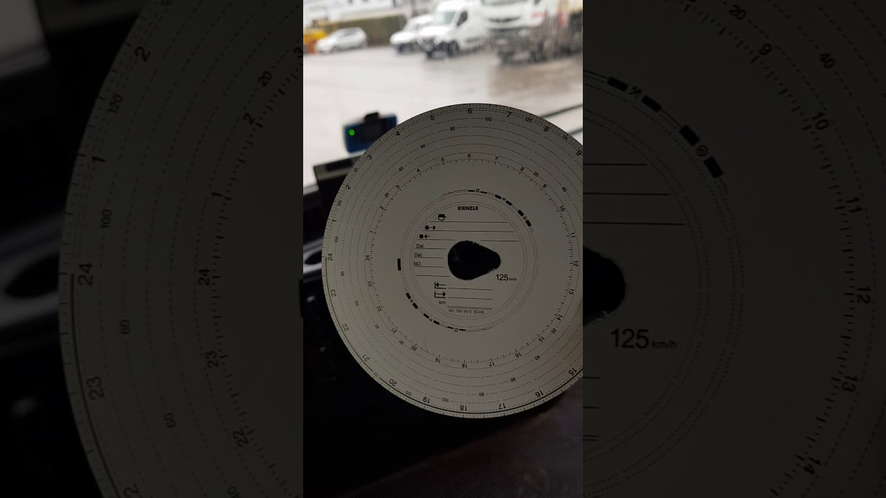 Chronotachygraphe analogique kienzle 1324 (tiroir)