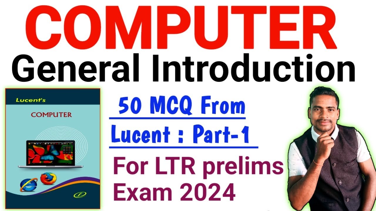 Computer Fundamental GK in Odia | 50 MCQ From Lucent | LTR 2024 | Part ...