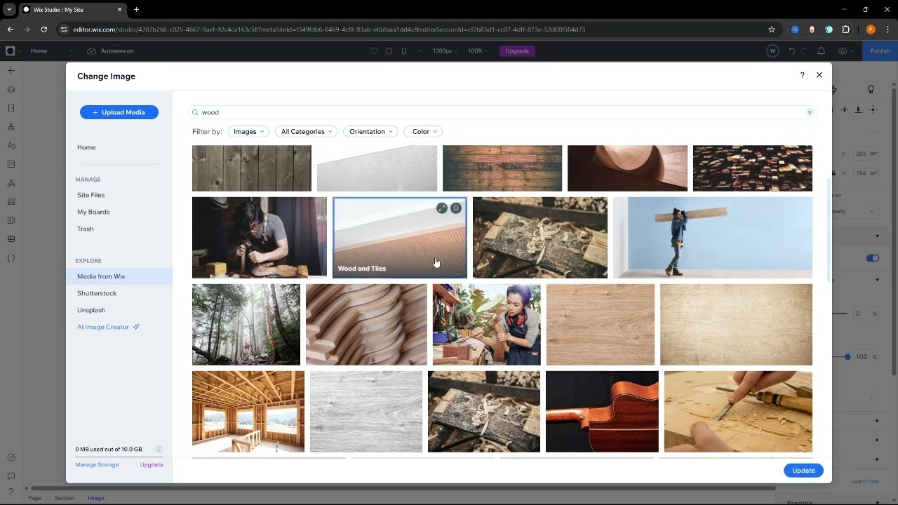 Wix Studio Scroll Effect ( Website Builder Tool )