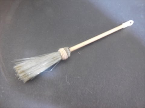 ドールハウス小物 ほうきの作り方dollhouse Attachment Way Of Making A Broom Youtube