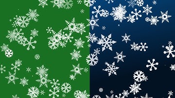 snow flakes green screen video|Christmas snowflakes