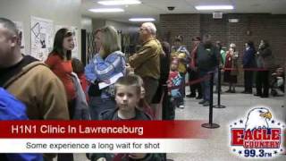 Eagle 99.3 - H1N1 Clinic In Lawrenceburg - November 12, 2009