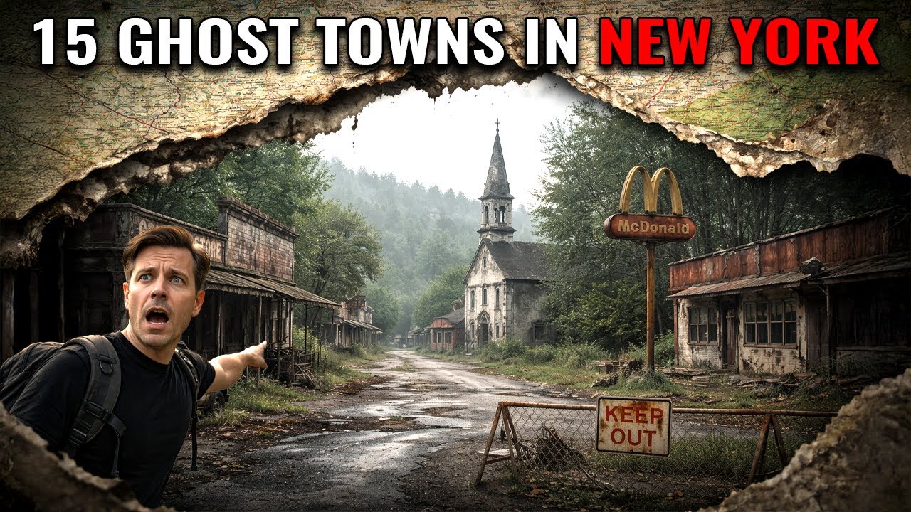 15 Ghost Towns in New York You're Not Supposed to Know!