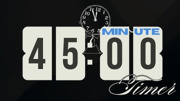 🔔 45-Minute Timer #focustimer #45mintimer #studytimer