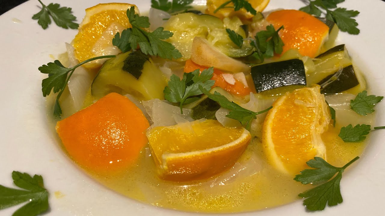 COURGETTES WITH ORENGE, PORTAKALLI KABAK YEMEYI, SAGLIKLI YEMEK TARIFI #zeytınyaglı #portakallıkabak