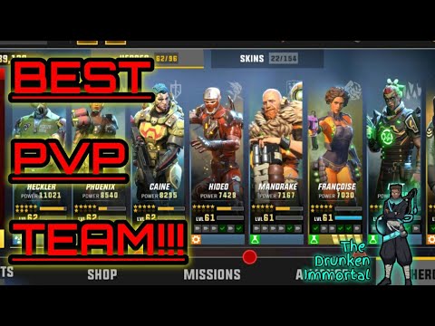 Hero Hunters BEST PVP TEAM?!