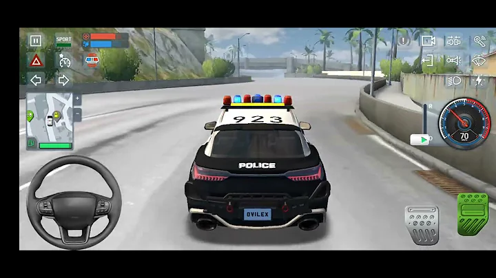 Big & Small Police Cars with Slide Color and Portal Trap - Police Truck Rescue Cars - BeamNG.Drive