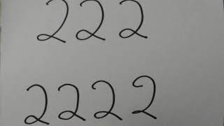 Are You Seeing 222 or 2222?