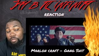 FIRST TIME HEARING  | Marlon Craft - Gang Shit (REACTION!)