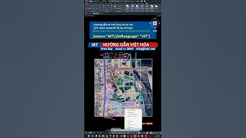 Hướng dẫn Việt hóa lisp IRT Chèn ảnh Google Maps | AutoLISP Reviewer #irt #lisp #autocad