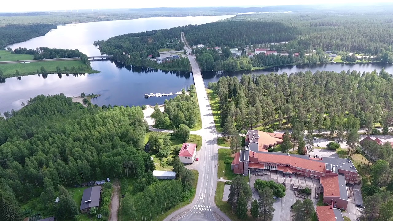 Hyrynsalmi ja Vonkka ilmasta