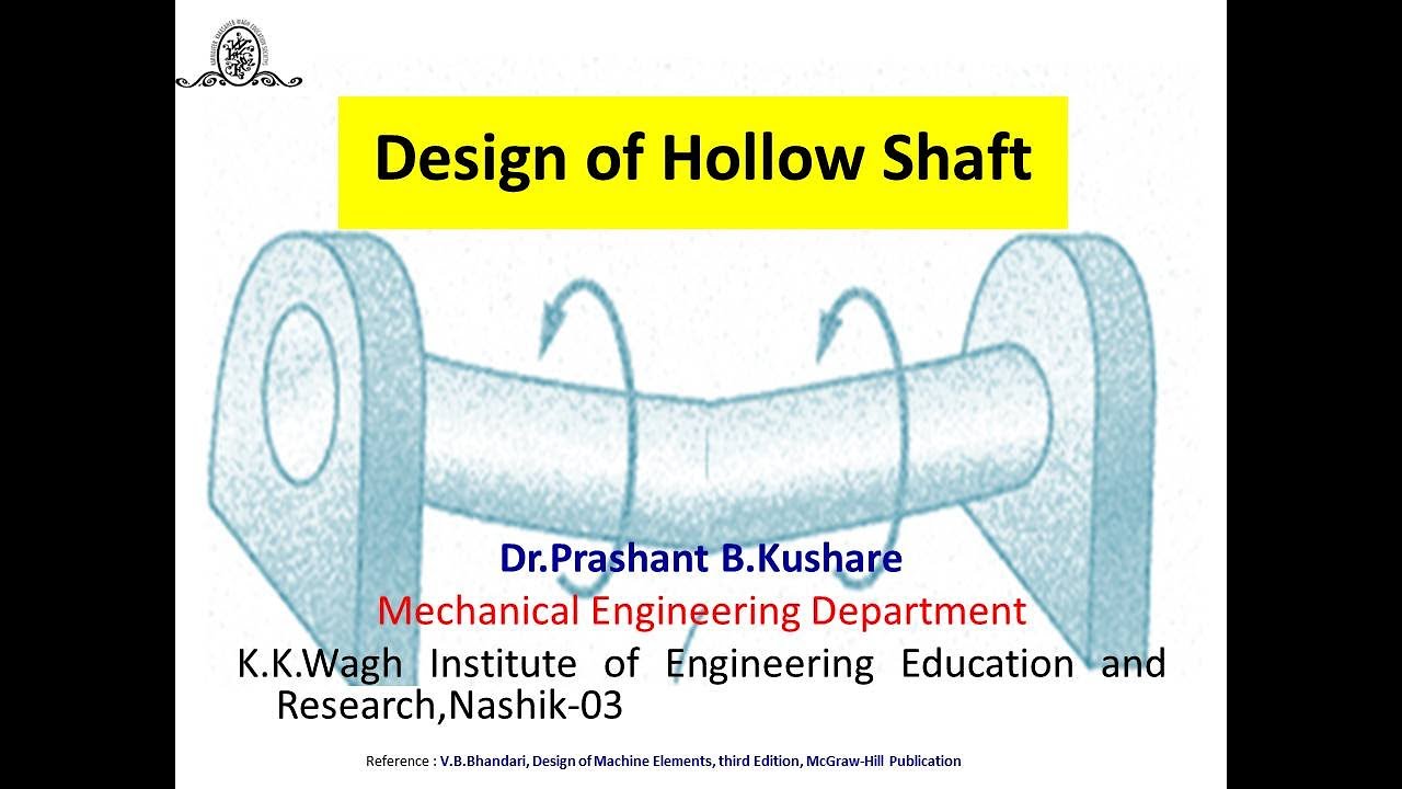 Design of Hollow shaft YouTube