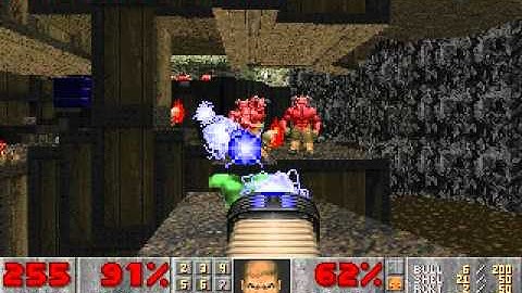 Ultimate Doom (PC DOS) - E4M2 (Perfect Hatred)