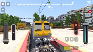 Mumbai Local Train Driving in Indian Local Train Simulator Android Gameplay | Train Wala Game screenshot 4