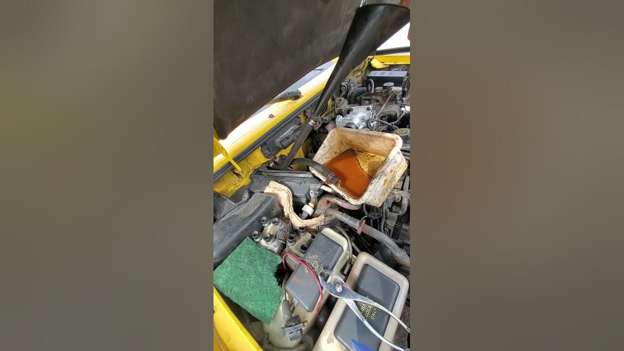 Heater Core quick flush tip - YouTube
