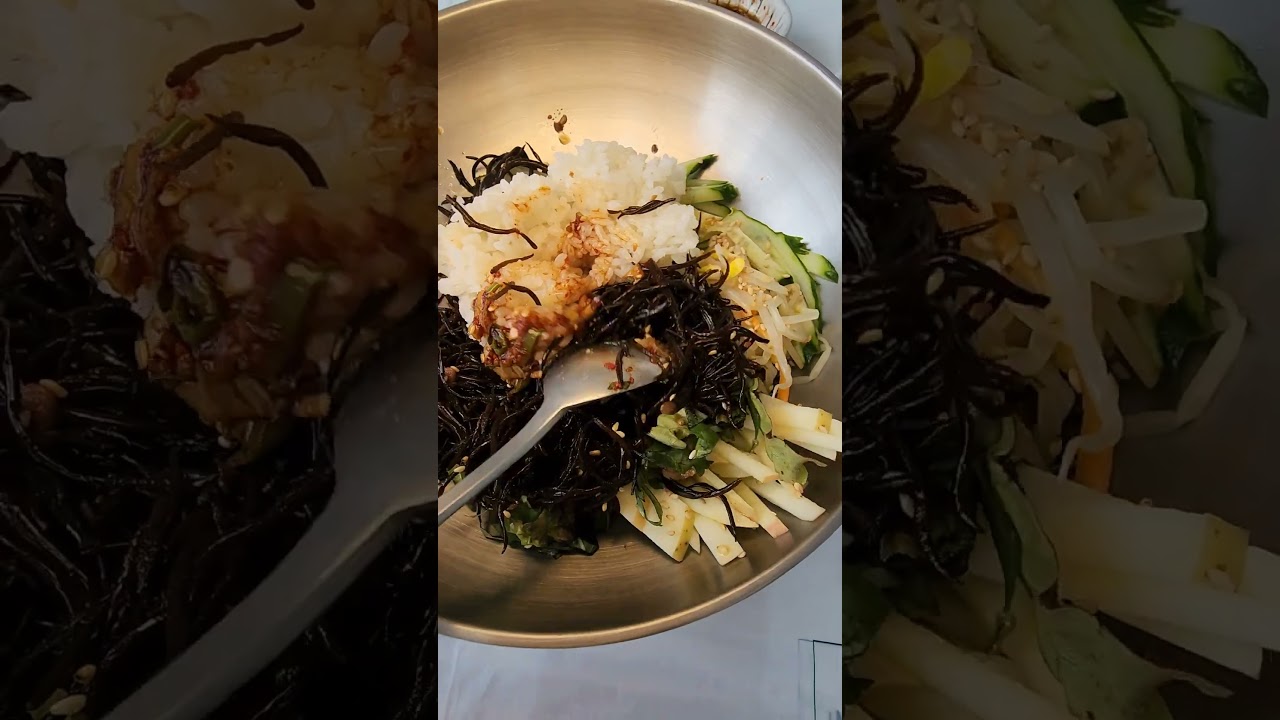 #shorts #거제맛집 #거제학동맛집 #톳비빔밥 # 학동맛집 #학동1박2일맛있는집 #1박2일맛있는집