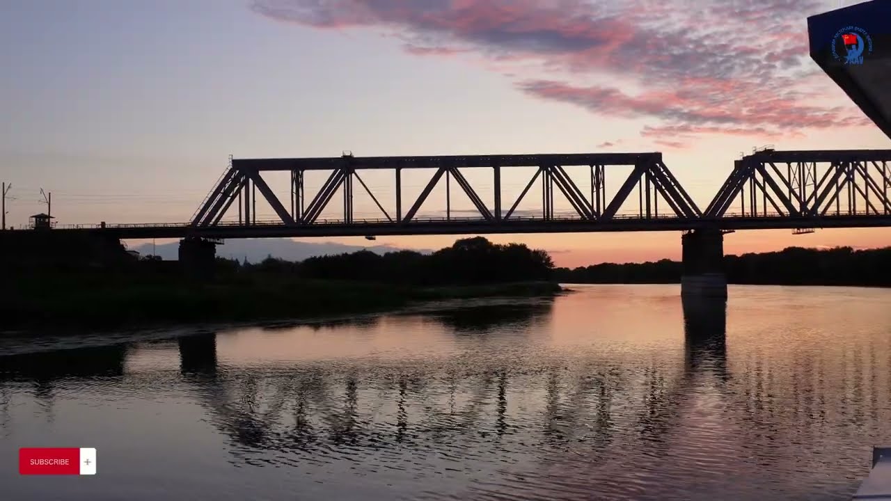 ВЕЧЕР на РЕКЕ (р. Москва)  EVENING on THE RIVER (Moscow river)