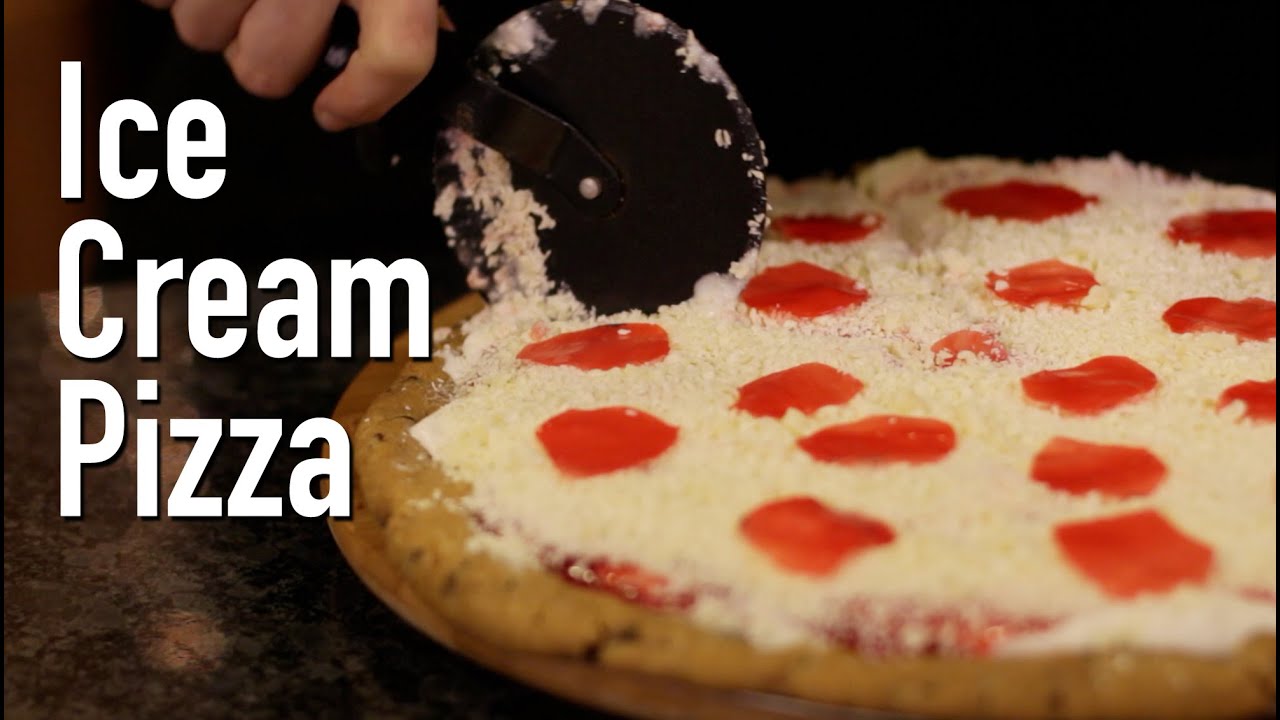 Ice Cream Dessert Pizza - YouTube
