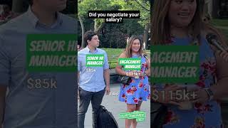 Did you negotiate your salary? New York City, NY📍#salarytransparentstreet