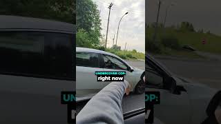 Crazy Woman Runs Away From Undercover Cop
