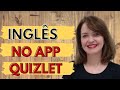 Como usar o quizlet  tutorial