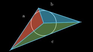 Triangle Inradius Formula Derivation With Sound This Time