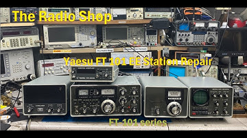 Yaesu FT 101 EE Station and Repair Part 1