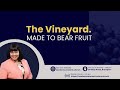 The Vineyard: Made to Bear Fruit | Dr. Avril Riley | Sunday Service | Newborn Covenant Church