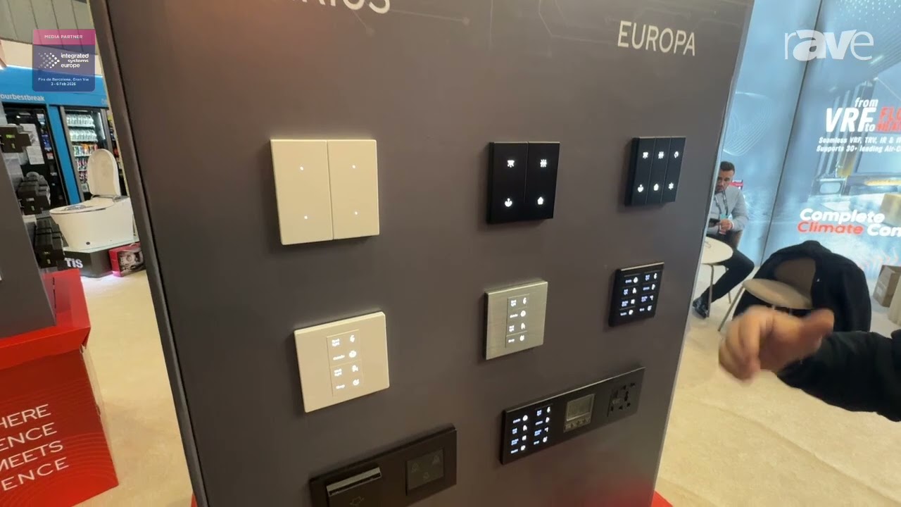 ISE 2026: TIS Shows Off SIRIUS and EUROPA Switches for Residential and Commercial