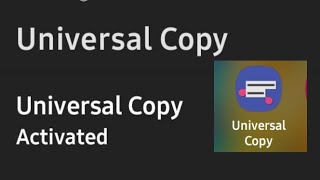universal copy app setting, how to allow universal copy screenshot 1