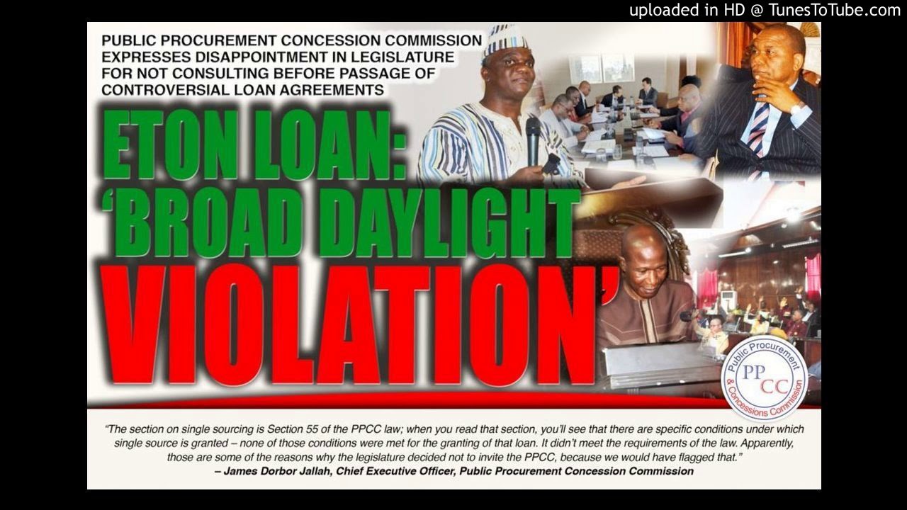 Tonton ‘Liberian Procurement Law Blatantly Violated in ETON, EBOMAF Loan Agreements’ – Procurement Co di YouTube Tonton ‘Liberian Procurement Law Blatantly Violated in ETON, EBOMAF Loan Agreements’ – Procurement Co di YouTube