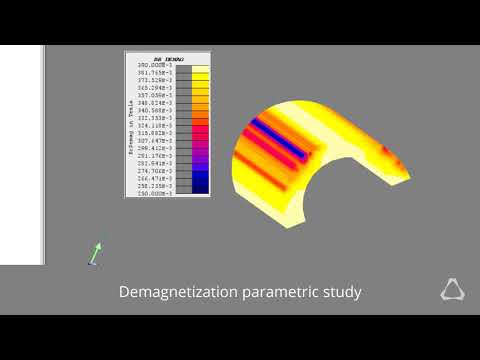 Taking Demagnetization Into Account   Altair Flux™