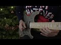 How to play Jingle Bells  (With Silly Sweep Picking)