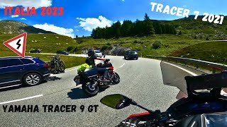 Folowing crazy guy on Yamaha Tracer 9 GT - Yamaha Tracer 7 Quickshifter sound (4K)
