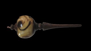 Wood Turning #94 A Challenged Christmas Ornament