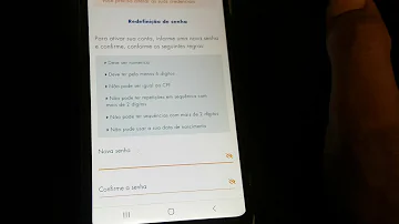 O que é senha numérica com 6 dígitos?