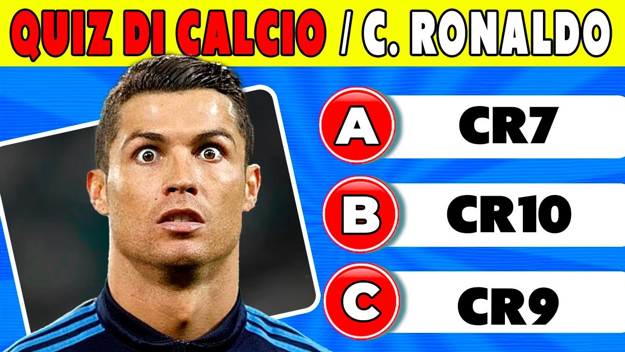 Quiz su Cristiano Ronaldo: quanto conosci Cristiano Ronaldo?