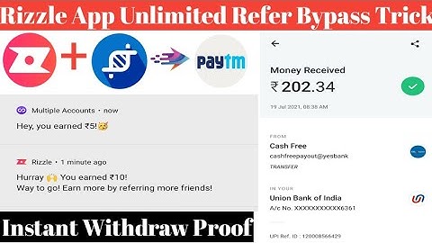 Rizzle App Refer Trick !! All Problem Solutions !! Payment Proof !! New Loot !!